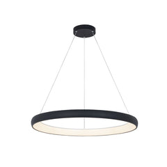 Suspension ZAMBELIS D800 60W Dimmable DESIGN Noir Sable 2060
