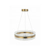 Suspension ZAMBELIS D800 68W Dimmable DESIGN Dore Mat 22040