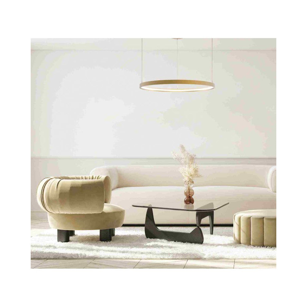 Suspension ZAMBELIS D900 45W Dimmable DESIGN Dore Mat 23034