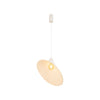 Suspension ZAMBELIS E27 DESIGN Blanc Sans Source 25173