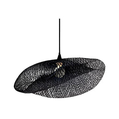 Suspension ZAMBELIS E27 DESIGN Noir Sans Source 19108