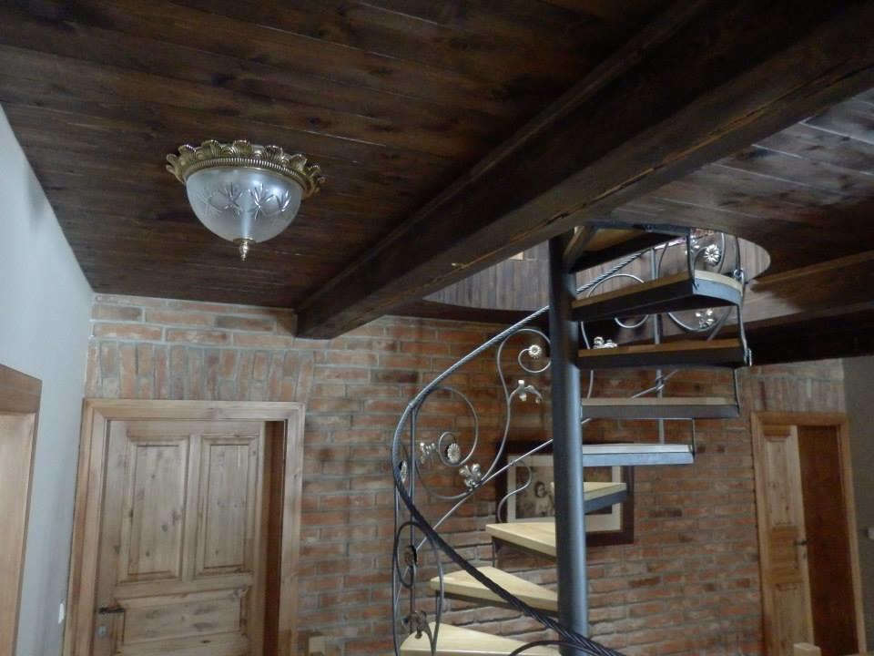 Brass chandelier L390