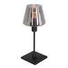Ancilla Table Lamp Smoked Black