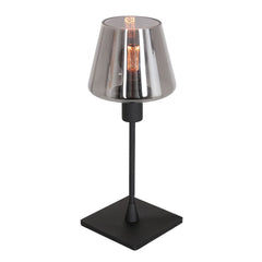 Ancilla Table Lamp Smoked Black