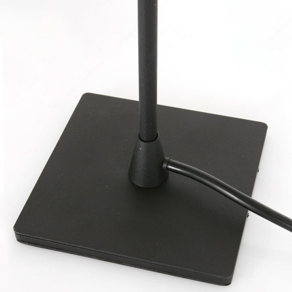 Lampe de table Ancilla 3102ZW Noir | Designix - - https://designix.fr