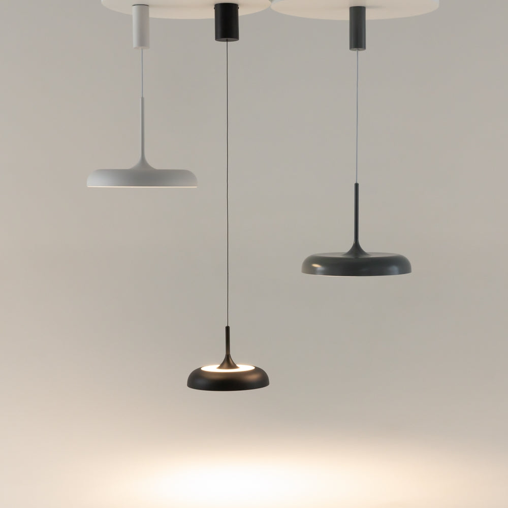 Gerhard Suspension luminaire gris