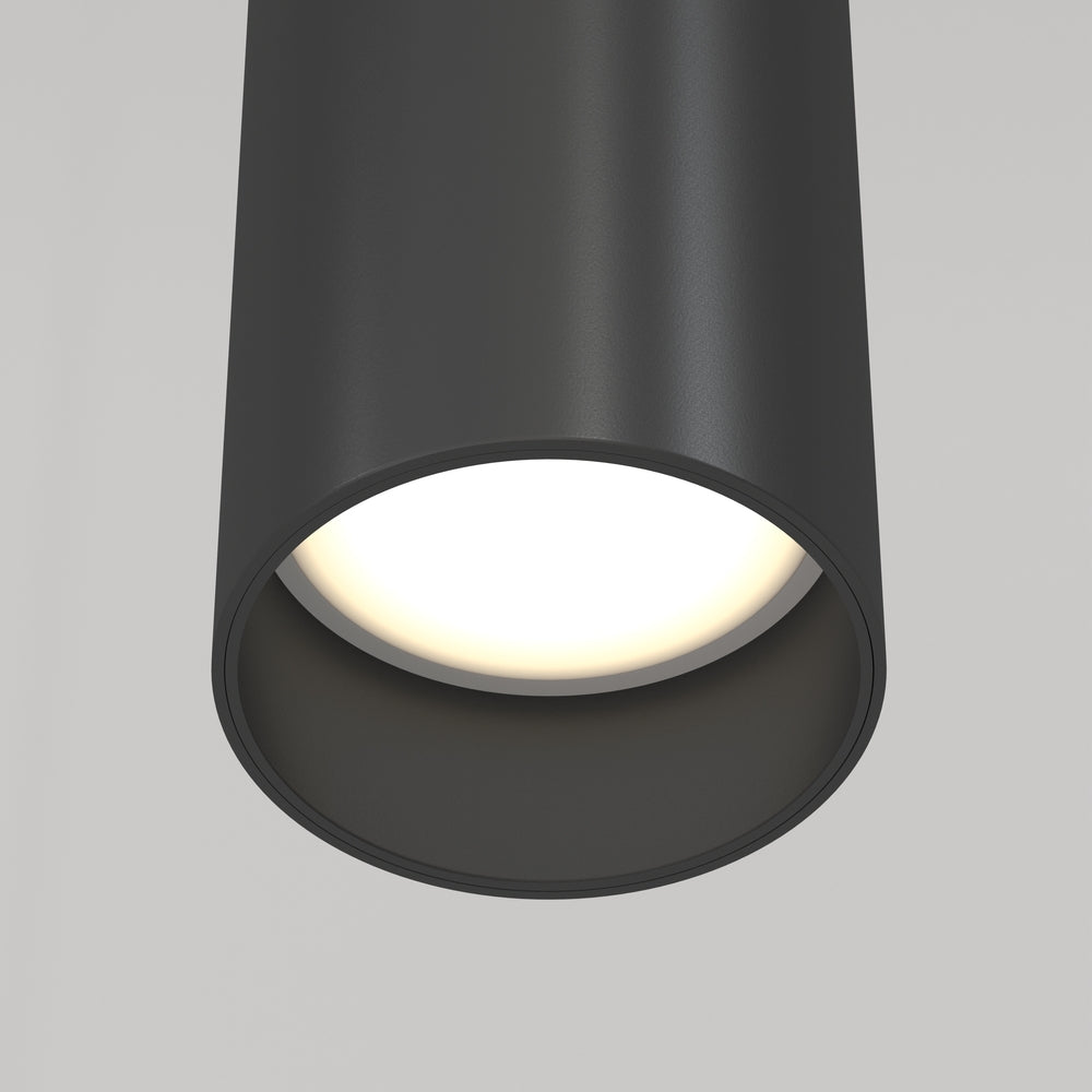 Focus black pendant light