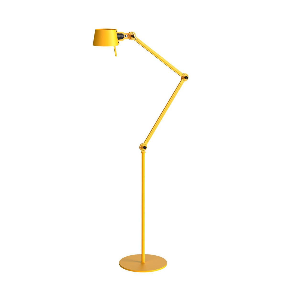 Lampadaire Bolt 2 bras Sidefit Jaune soleil