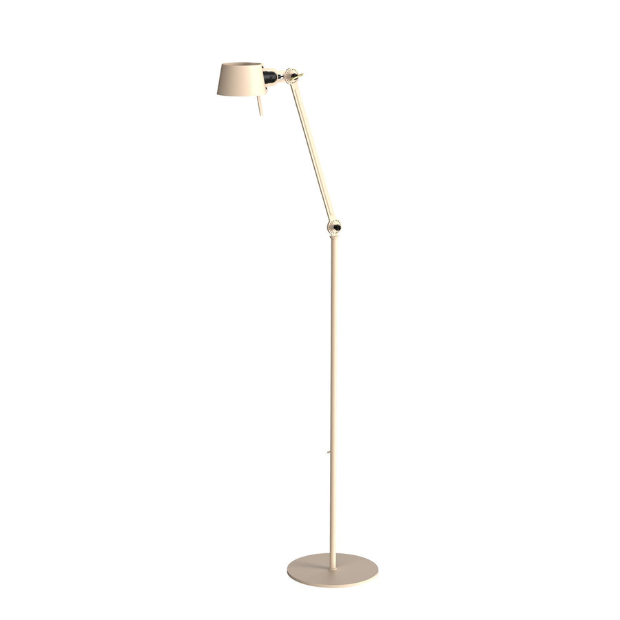 Lampadaire Bolt Long 1 bras Sidefit Blanc cassé