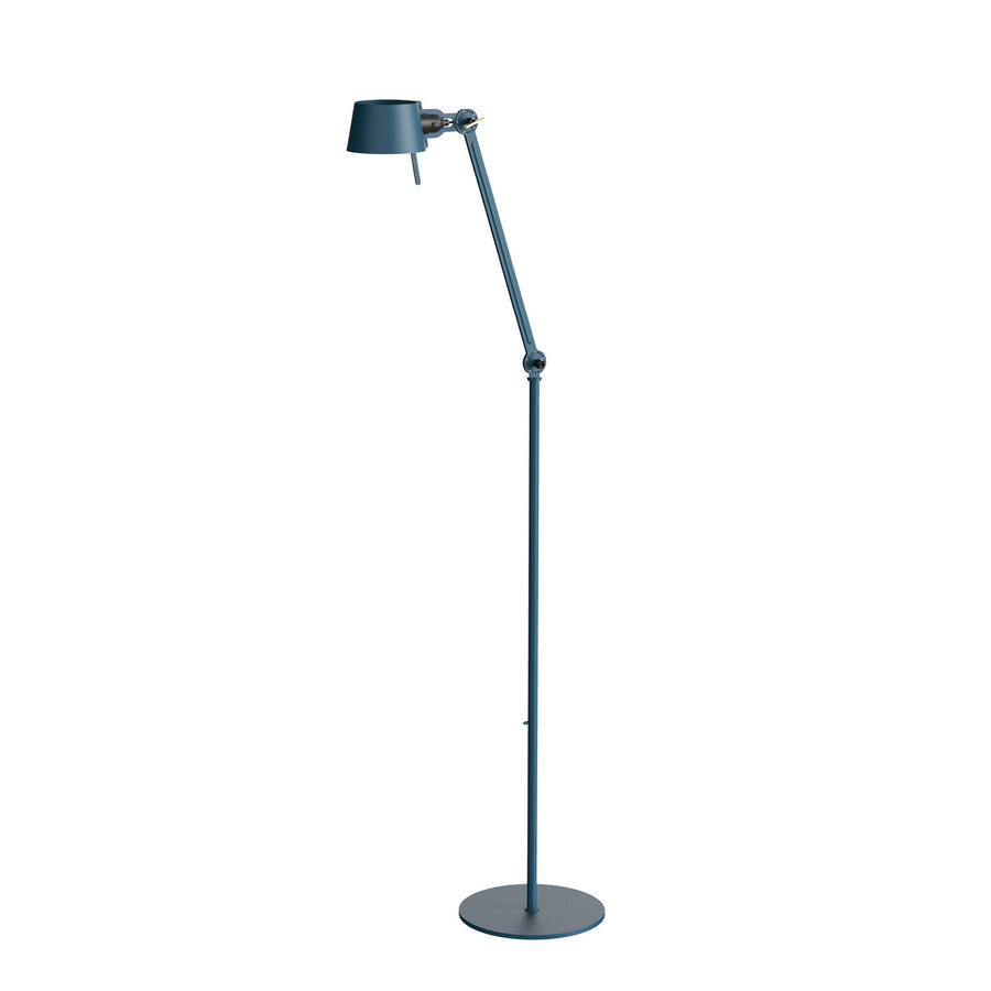 Lampadaire Bolt Long 1 bras Sidefit Bleu orage