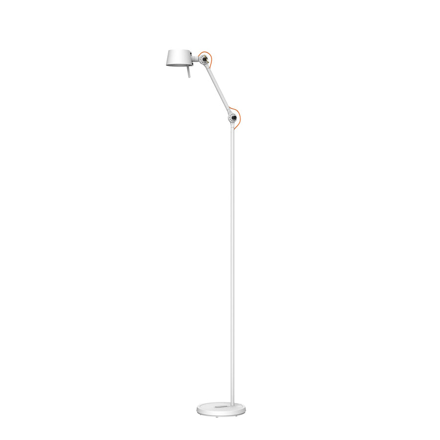 Lampadaire LED Bolt10 Blanc brume Orange