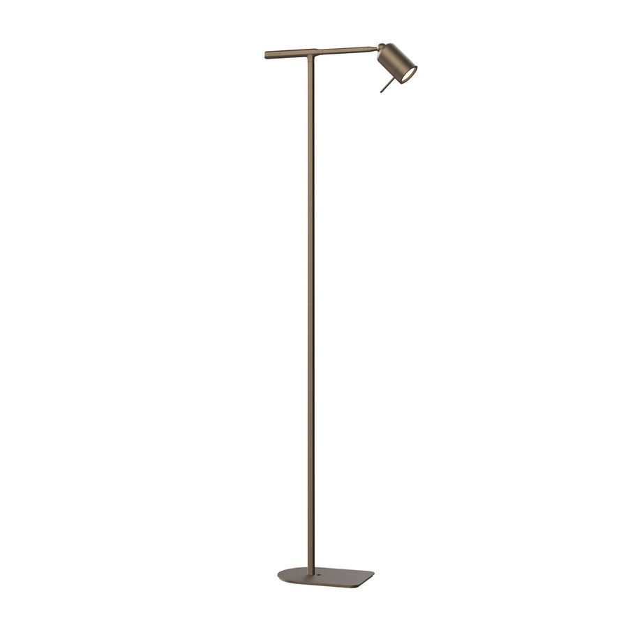 Lampadaire nomade LED One+ droit Bronze