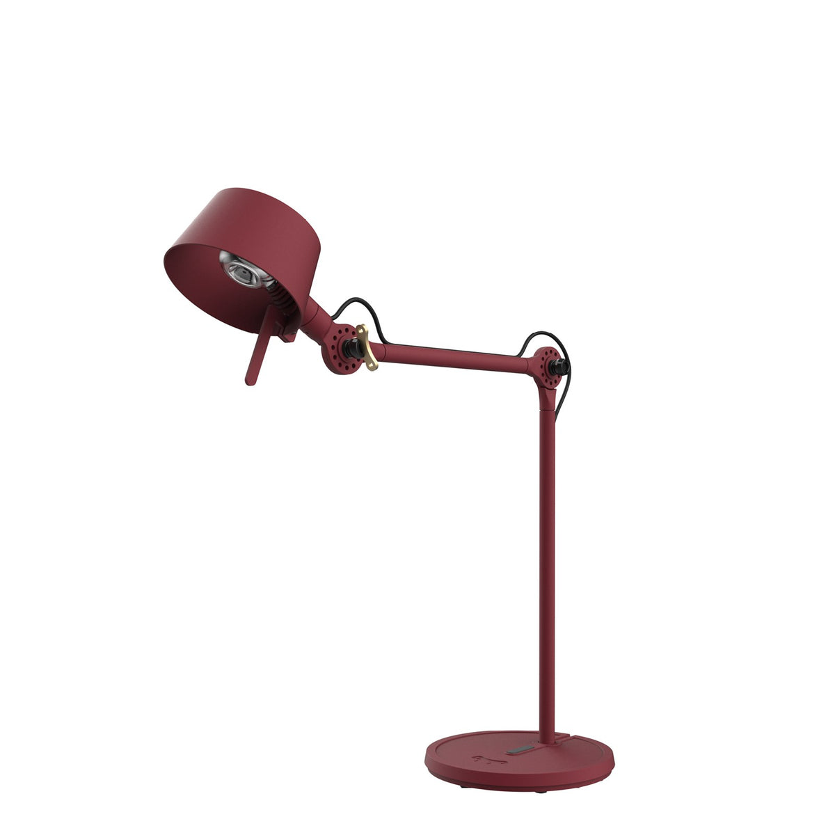 Lampe de bureau LED Bolt10 Bordeaux Noir