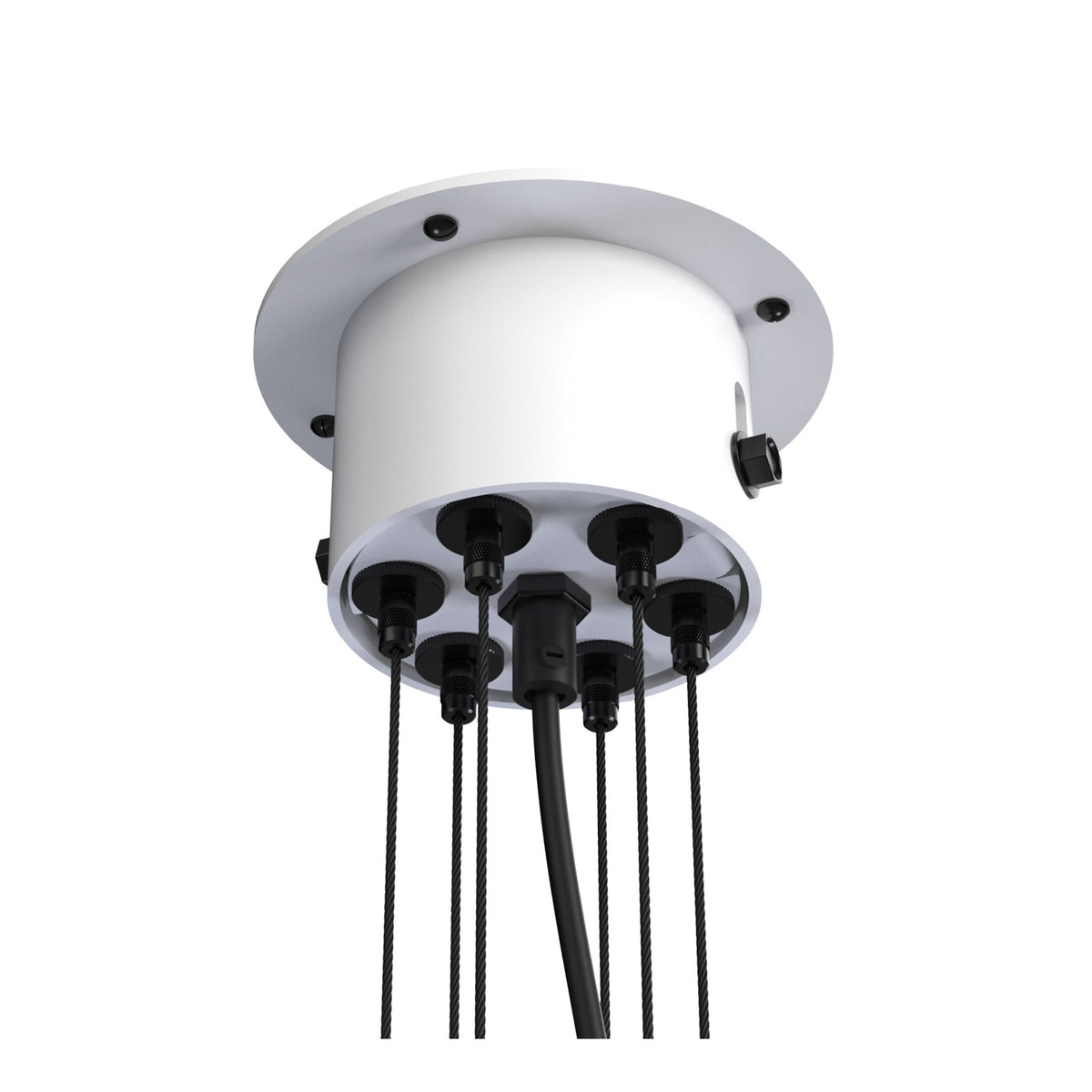 Lustre Bolt 18 bras Blanc pur