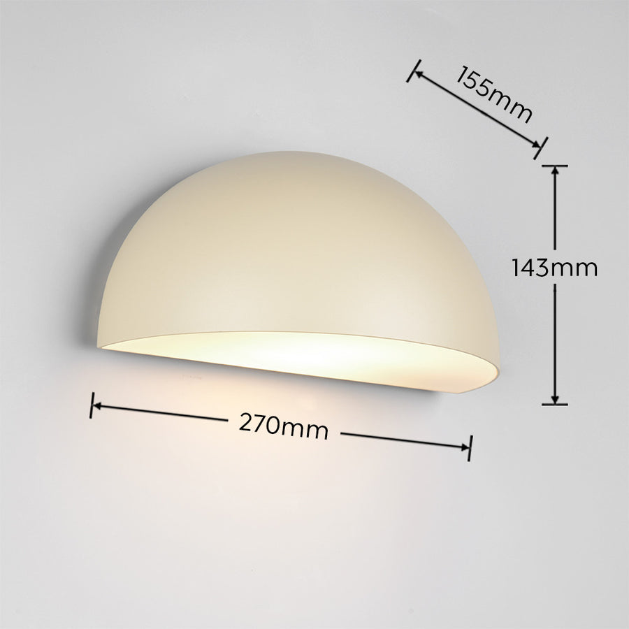 Applique extérieure Maas beige