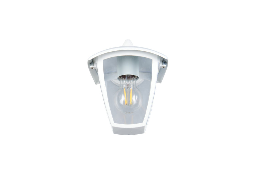Applique extérieure Venta blanche mat, H 24 cm (263260131)