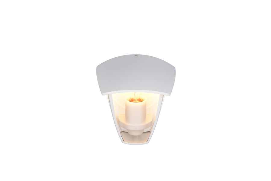Applique extérieure Venta blanche mat, H 24 cm (263260231)