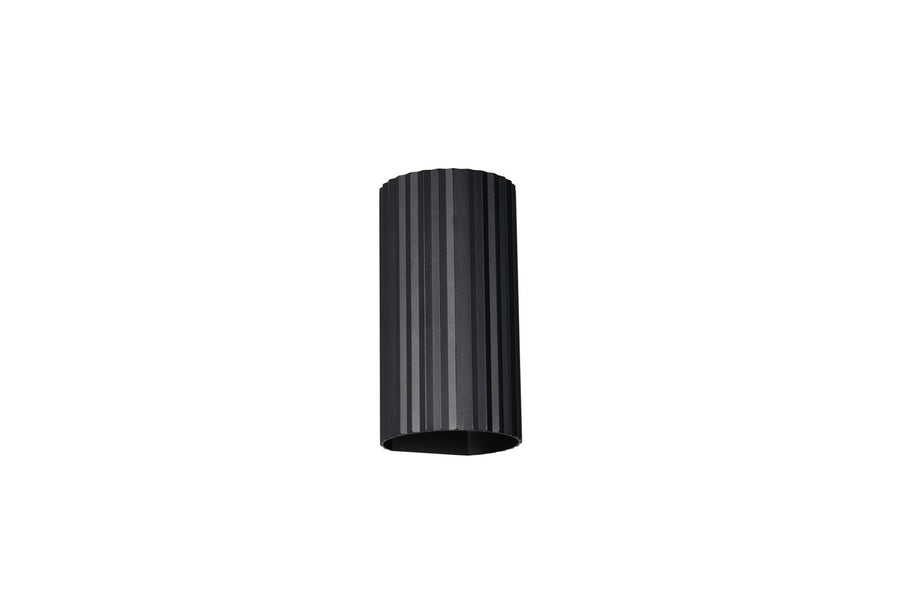 Applique murale Soka 2 lumières noire mat