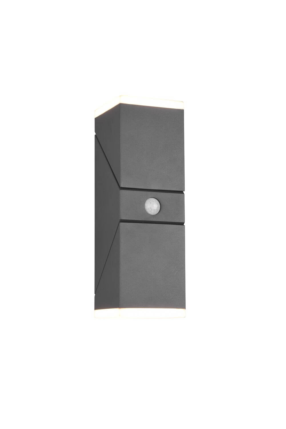 Applique extérieure Avon anthracite, H 28 cm (270669242)