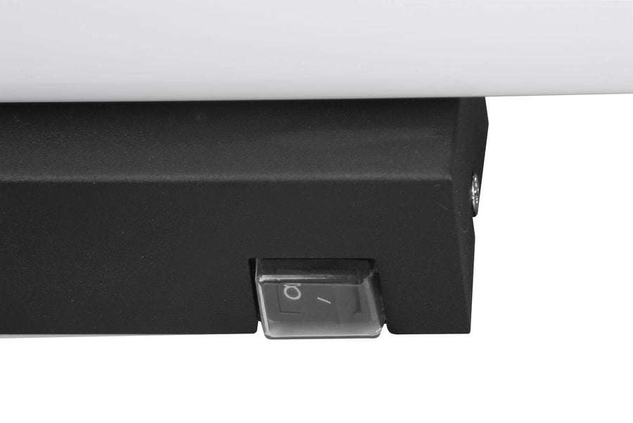 Applique murale Mattimo noire mat, L 40,4 cm