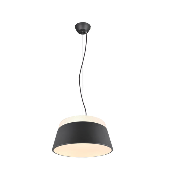 Suspension Baroness 3 lumières anthracite