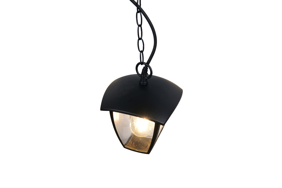 Suspension extérieure Venta noire mat