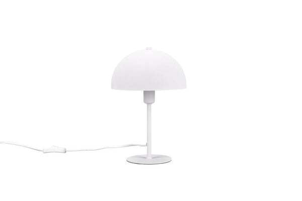Lampe à poser Nola blanche mat, H 30,5 cm