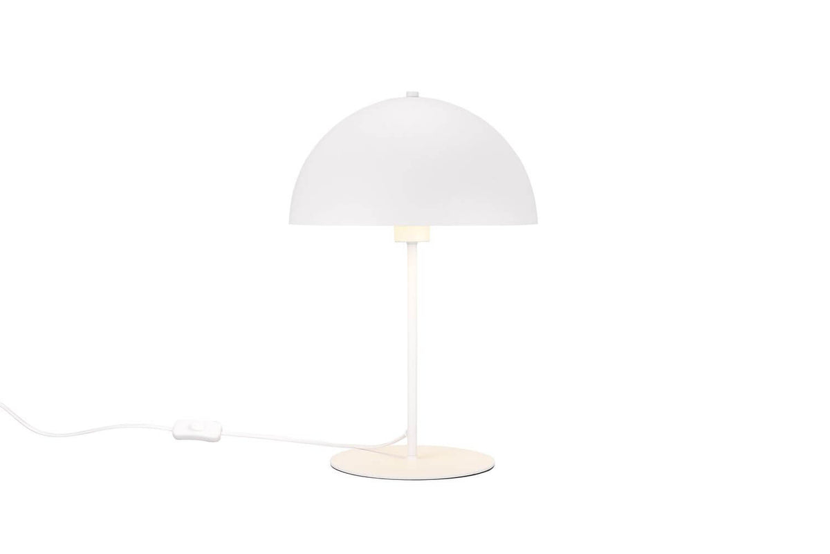 Lampe à poser Nola blanche mat, H 45 cm