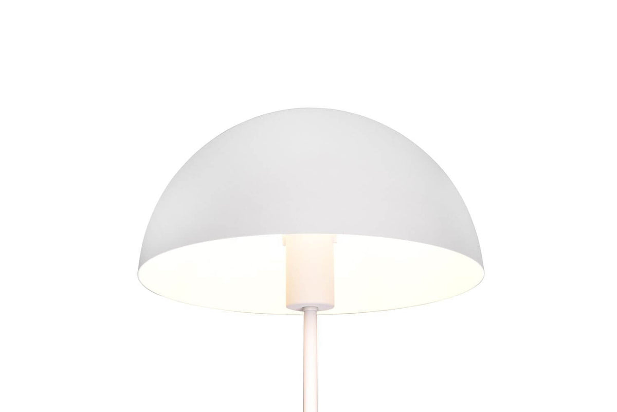 Lampe à poser Nola blanche mat, H 45 cm