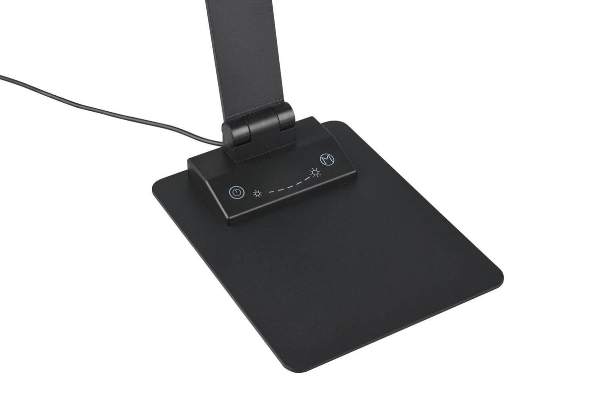 Lampe à poser Travis noire mat