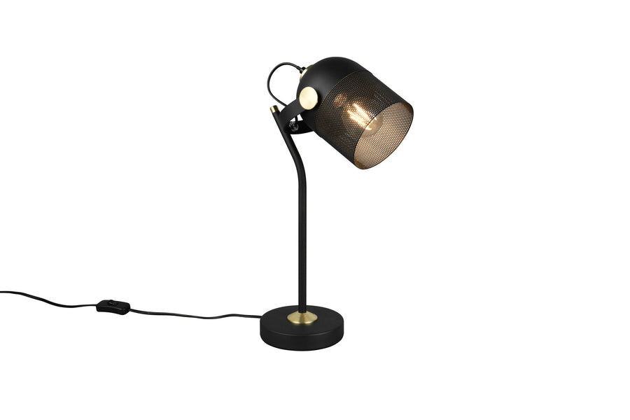 Lampe à poser Mixa noire mat