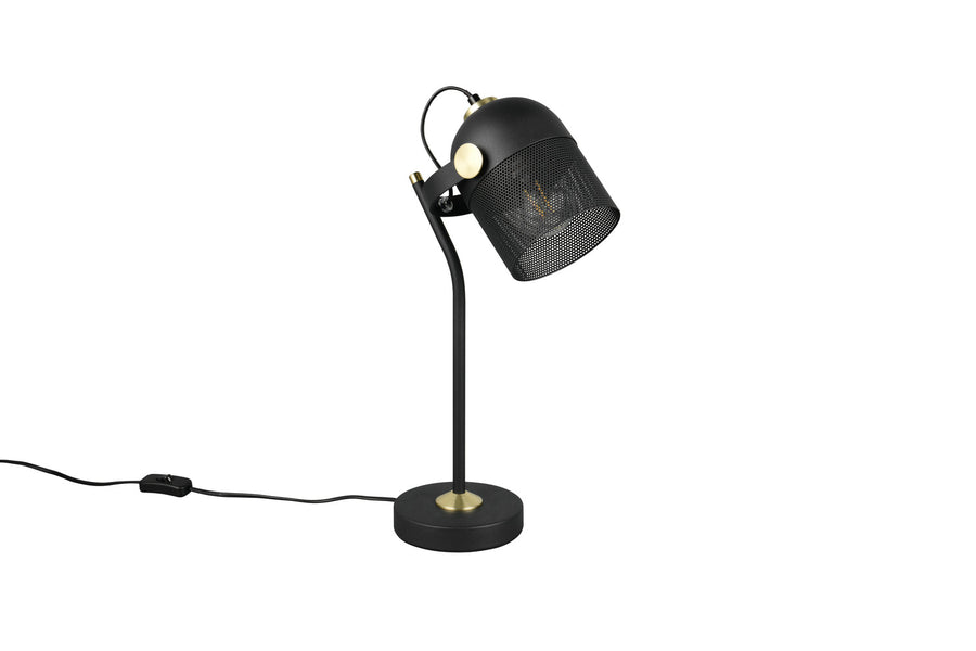 Lampe à poser Mixa noire mat