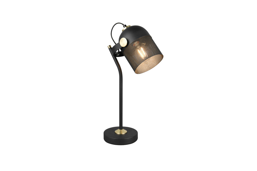 Lampe à poser Mixa noire mat