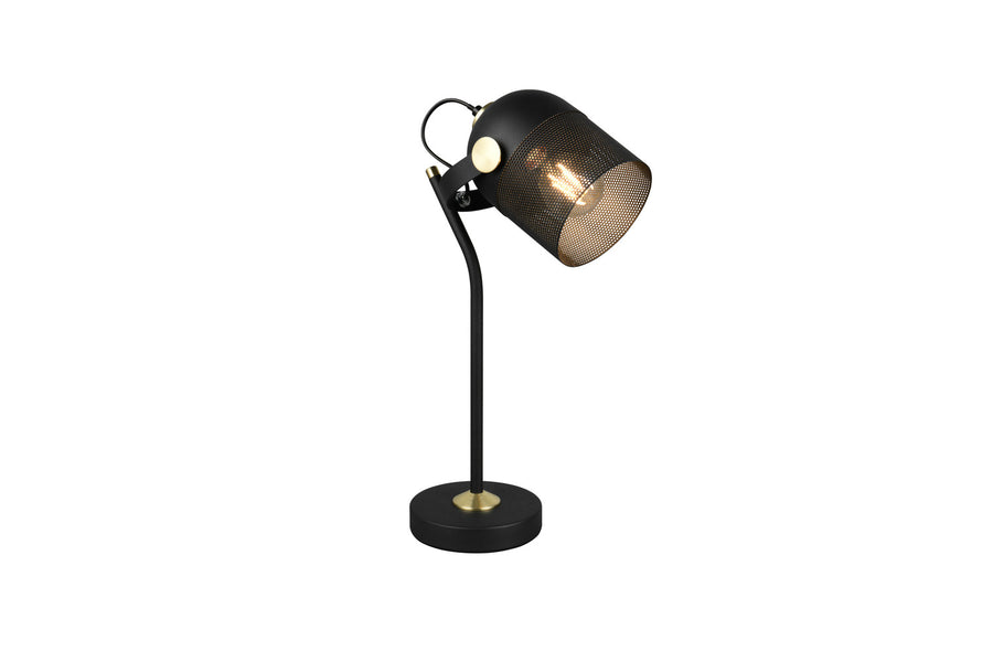 Lampe à poser Mixa noire mat