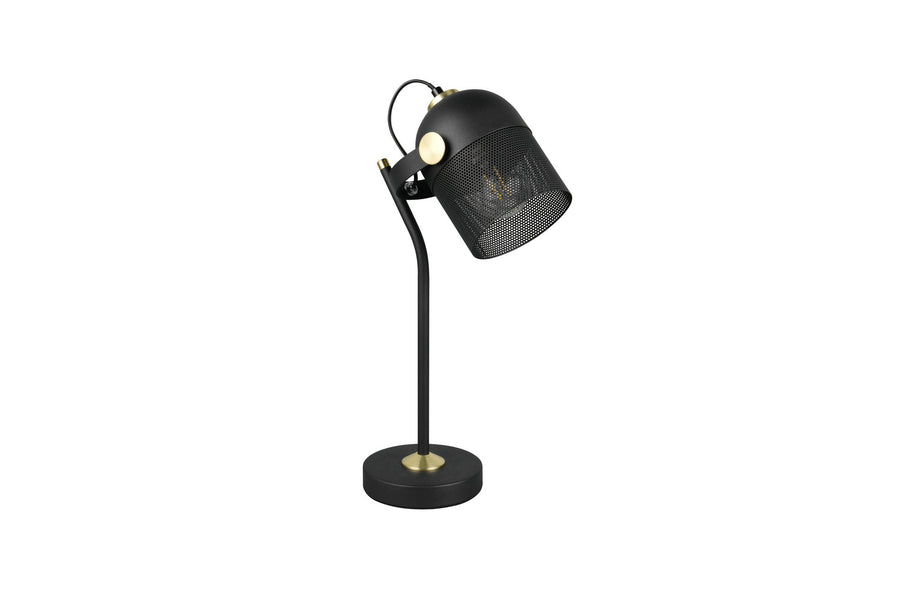 Lampe à poser Mixa noire mat