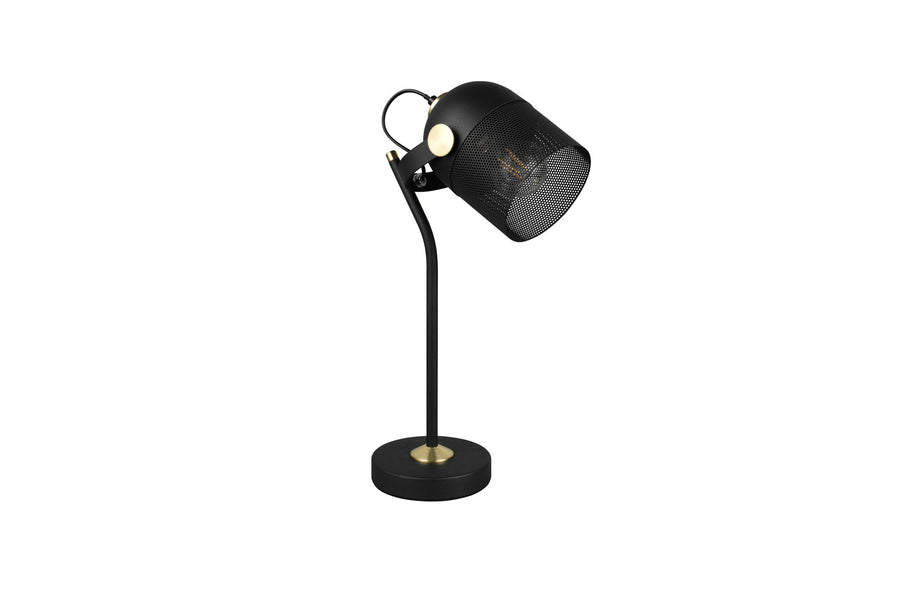 Lampe à poser Mixa noire mat