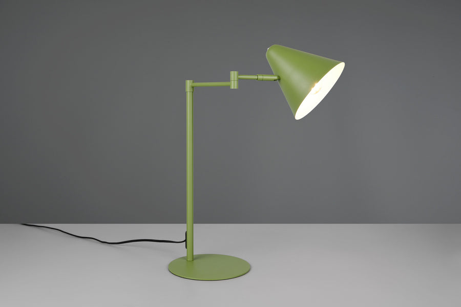 Lampe à poser Cosima verte