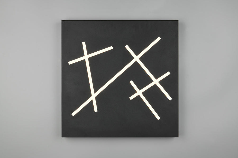 Plafonnier Snip noir mat
