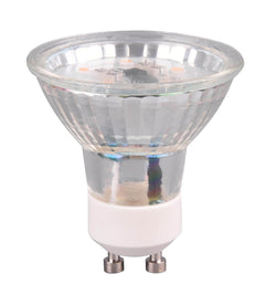 Ampoule LED GU10 réflecteur argentée, 3 W | Trio