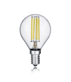 Ampoule LED E14 sphérique transparente, 4 W | Trio