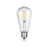 Ampoule LED E27 standard transparente, 7 W | Trio