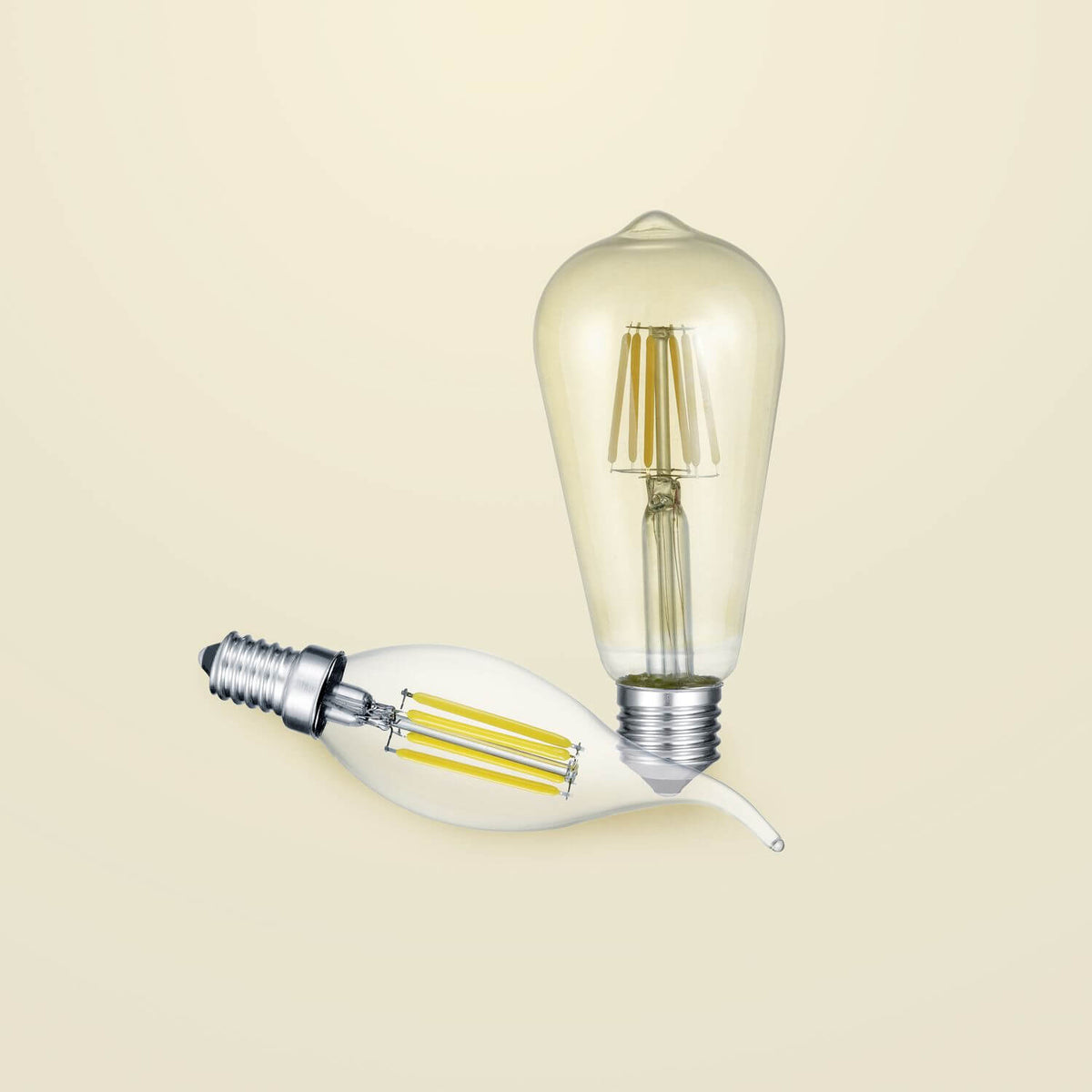Ampoule LED E27 standard ambrée, 6 W | Trio