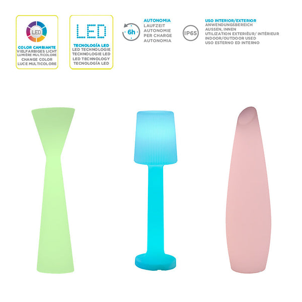 Battery light tube for rechargeable Newgarden products