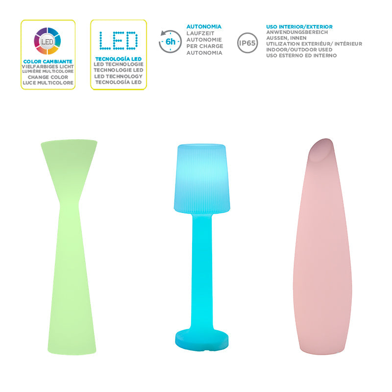 Battery light tube for rechargeable Newgarden products