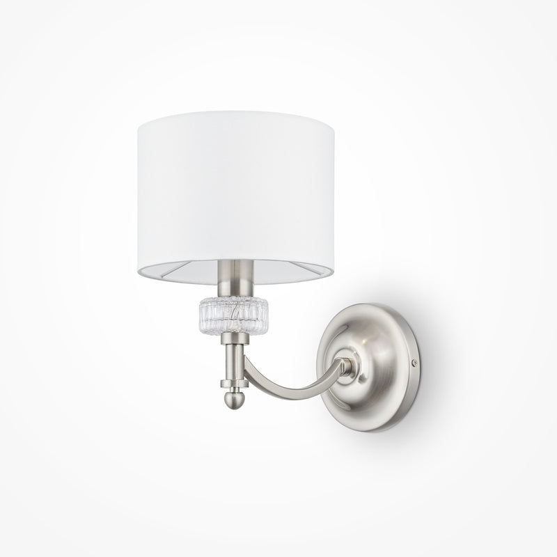 Alicante Silver Wall Light