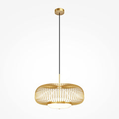 Levitation gold suspension light