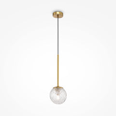 Ligero gold pendant light