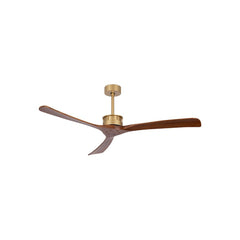 Ventilateur ZAMBELIS D1520 avec Telecommande DESIGN Dore 23002