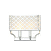 Applique murale Verno, abat-jour tissu