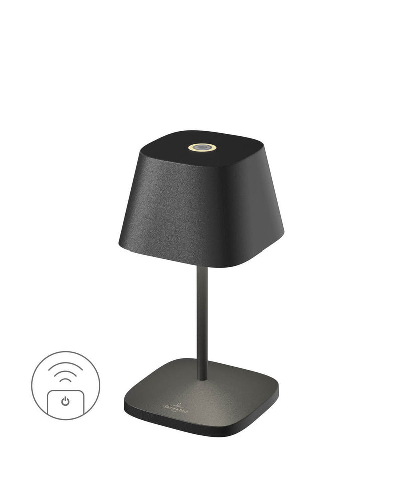 Lampe extérieure Neapel RC noire (97222-VB)